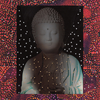 Points of Light Buddha Faces